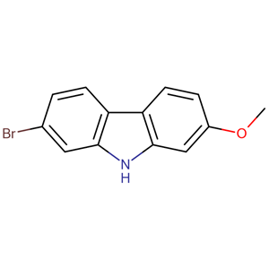 2-溴-7-甲氧基咔唑,2-bromo-7-methoxy-9H-carbazole