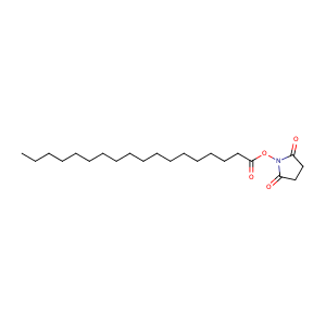 N-羟基琥珀酰亚胺硬酯酸酯,2,5-Dioxopyrrolidin-1-yl stearate