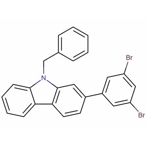 2-(3,5-二溴苯基)-9-苯基咔唑