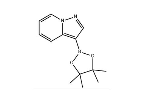 吡唑并吡啶(1,5,-A)-3-硼酸酯,3-(4,4,5,5-TETRAMETHYL-1,3,2-DIOXABOROLAN-2-YL)PYRAZOLO[1,5-A]PYRIDINE