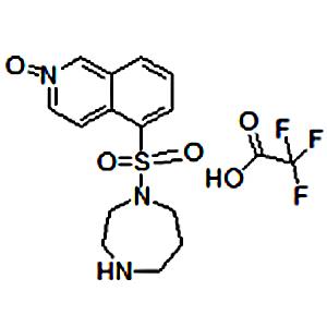 5-（1,4-二氮杂环-1-磺酰基）异喹啉-2-氧化物三氟乙酸盐