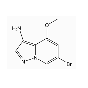 6-溴-4-甲氧基-3-氨基吡唑并[1,5-A]吡啶