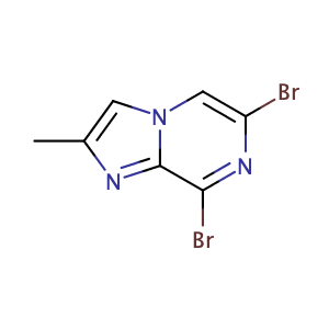 6,8-二溴-2-甲基咪唑并[1,2-a]吡嗪,6,8-Dibromo-2-methylimidazo[1,2-a]pyrazine