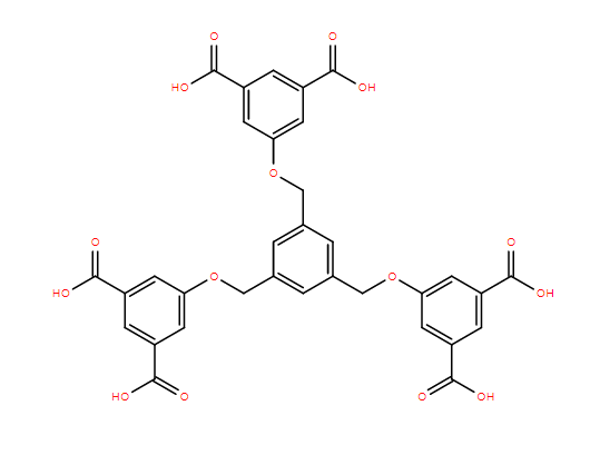 1,3,5-三(3',5'-二羧基苯-1'-氧甲基)苯,1,3,5-tris-[3,5-(dicarboxy)phenoxymethyl]benzene