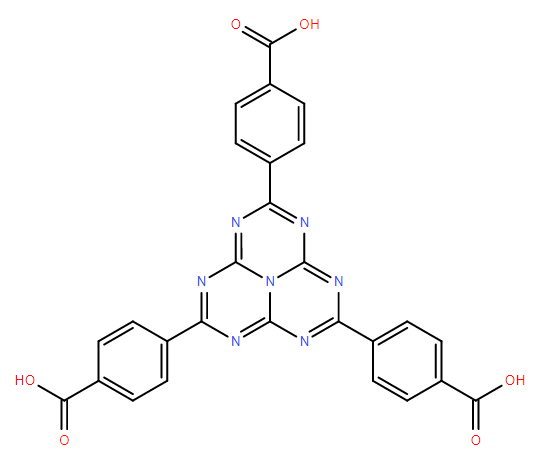 4,4',4'-(1,3,3A1,4,6,7,9-七氮杂菲-2,5,8-三基)三苯甲酸,4,4',4''-(1,3,4,6,7,9,9b-heptaazaphenalene-2,5,8-triyl)tris-Benzoic acid