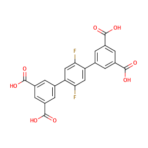 [1,1':4',1''-Terphenyl]-3,3'',5,5''-tetracarboxylic acid, 2',5'-difluoro-,[1,1':4',1''-Terphenyl]-3,3'',5,5''-tetracarboxylic acid, 2',5'-difluoro-