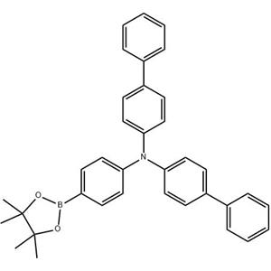 双(联苯-4-基)[4-(4,4,5,5-四甲基-[1,3,2]二氧杂环戊硼烷-2-基)苯基]胺,Bis(biphenyl-4-yl)[4-(4,4,5,5-tetramethyl-[1,3,2]dioxaborolan-2-yl)phenyl]amine
