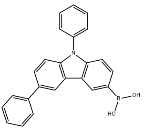 B-(6,9-二苯基-9H-咔唑-3-基)硼酸,B-(6,9-Diphenyl-9H-carbazol-3-yl)boronicacid