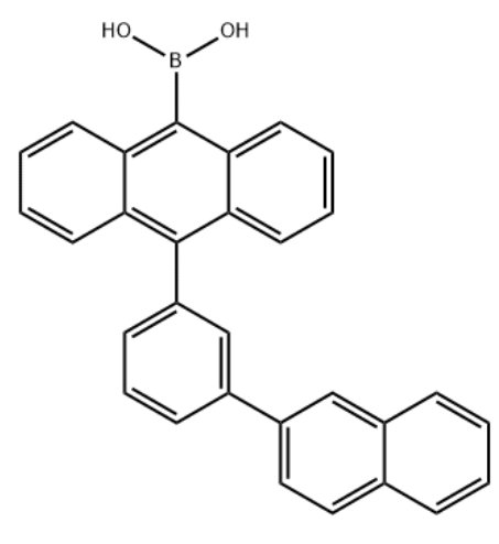 10-[3-(2-萘基)苯基]-9-蒽硼酸,10-(3-(naphthalen-2-yl)phenyl)anthracene-9-boronicacid