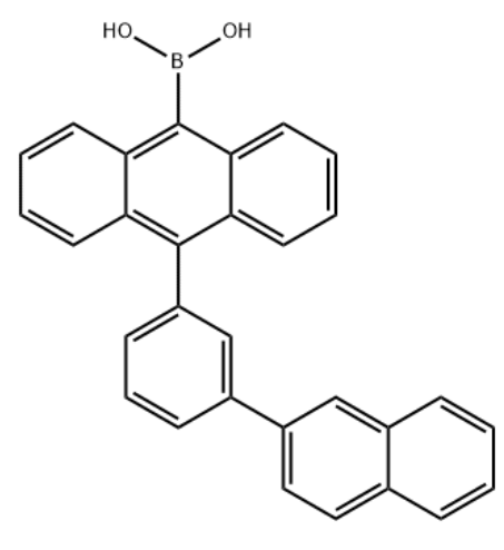 10-[3-(1-萘基)苯基]-9-蒽硼酸,10-(3-(naphthalen-1-yl)phenyl)anthracene-9-boronicacid