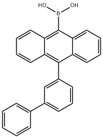 10-(3-联苯)蒽-9-硼酸,(10-([1,1'-biphenyl]-3-yl)anthracen-9-yl)boronicacid