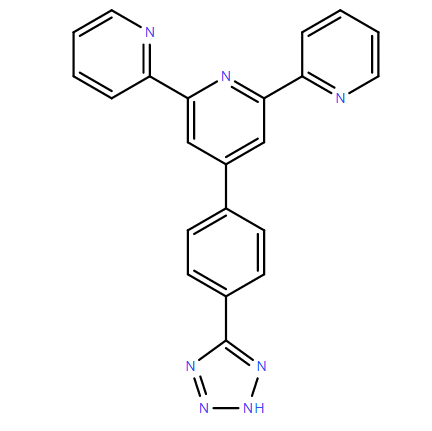 4'-(4-(1H-四唑-5-基)苯基)-2,2':6',2''-三聯(lián)吡啶,4'-(4-(1H-tetrazol-5-yl)phenyl)-2,2':6',2''-terpyridine