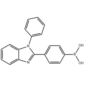 B-[4-(1-苯基-1H-苯并咪唑-2-基)苯基]-硼酸,B-[4-(1-phenyl-1H-benzimidazol-2-yl)phenyl]-boronicacid