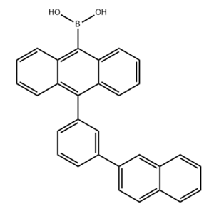10-[3-(2-萘基)苯基]-9-蒽硼酸,10-(3-(naphthalen-2-yl)phenyl)anthracene-9-boronicacid