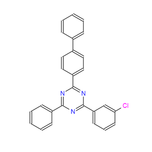 2-联苯-4-基-4-(3-氯苯基)-6-苯基-[1,3,5]三嗪,2-Biphenyl-4-yl-4-(3-chlorophenyl)-6-phenyl-[1,3,5]triazine