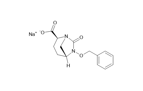 (1R,2S,5R)-6-(苄氧基)-7-氧代-1,6-二氮杂双环[3.2.1]辛烷-2-羧酸钠盐,sodium (2S,5R)-6-(benzyloxy)-7-oxo-1,6-diazabicyclo[3.2.1]octane-2-carboxylate