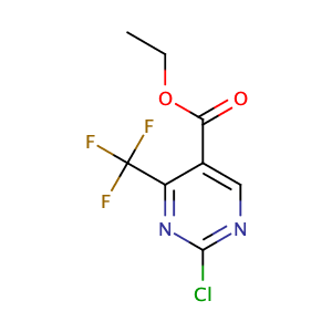 2-氯-4-三氟甲基-5-嘧啶甲酸乙酯,ETHYL 2-CHLORO-4-(TRIFLUOROMETHYL)PYRIMIDINE-5-CARBOXYLATE