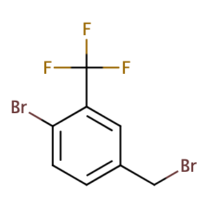 4-溴-3-三氟甲基溴苄,1-BROMO-4-BROMOMETHYL-2-TRIFLUOROMETHYL-BENZENE