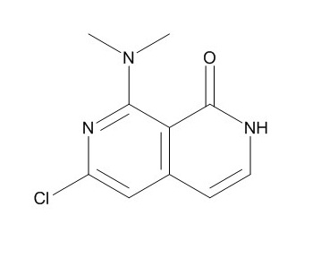 6-氯-8-二甲氨基-2,7-萘啶-1(2H)-酮,6-chloro-8-(dimethylamino)-2,7-naphthyridin-1(2H)-one