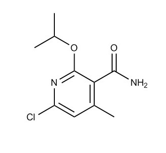 6-氯-2-异丙氧基-4-甲基烟酰胺,6-chloro-2-isopropoxy-4-methylnicotinamide