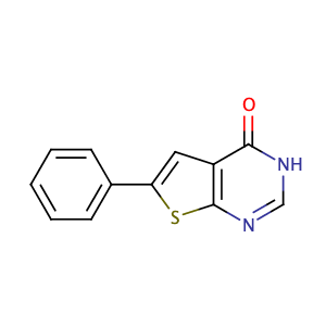 6-苯基-3H-噻吩并[2,3-d]嘧啶-4-酮,6-PHENYL-3H-THIENO[2,3-D]PYRIMIDIN-4-ONE