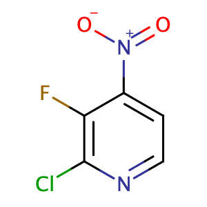 2-氯-3-氟-4-硝基吡啶