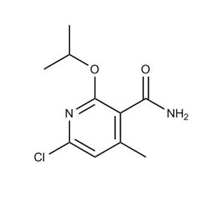 6-氯-2-异丙氧基-4-甲基烟酰胺,6-chloro-2-isopropoxy-4-methylnicotinamide