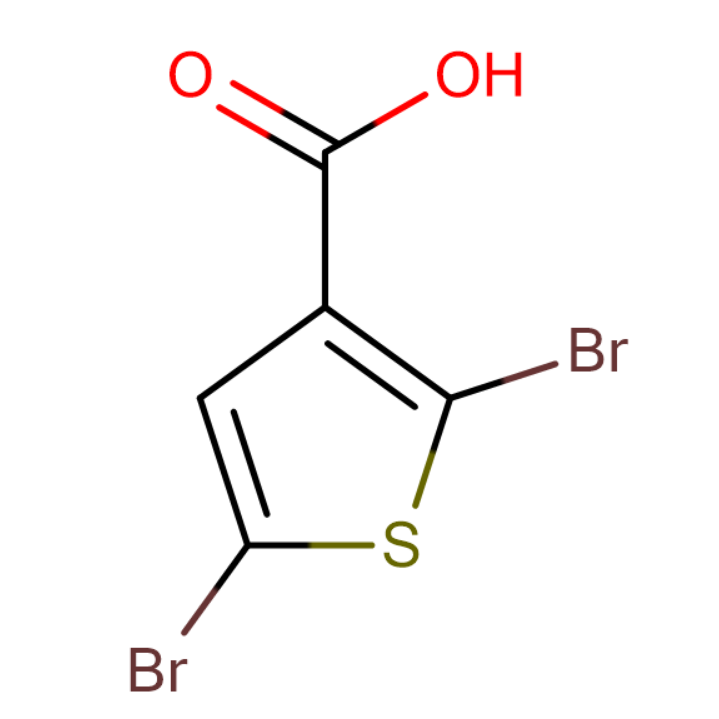 2,5-二溴-3-噻吩甲酸,2,5-dibromothiophene-3-carboxylic acid,Canonical