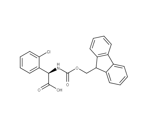 (2R)-2-(2-chlorophenyl)-2-({[(9H-fluoren-9-yl)methoxy]carbonyl}amino)acetic acid