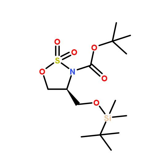 tert-butyl (S)-4-(((tert-butyldimethylsilyl)oxy)methyl)-1,2,3-oxathiazolidine-3-carboxylate 2,2-dioxide