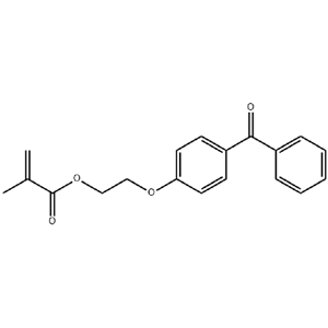 4-羟乙烯基氧基二苯甲酮甲基丙烯酸酯