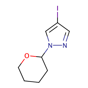 4-碘-1-(四氢吡喃-2-基)-1H-吡唑,4-iodo-1-(tetrahydro-2H-pyran-2-yl)-1H-pyrazole