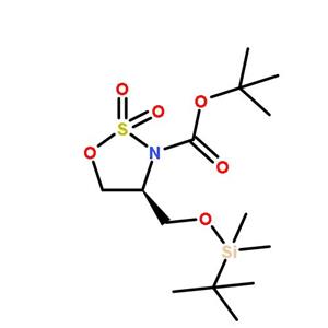 tert-butyl (S)-4-(((tert-butyldimethylsilyl)oxy)methyl)-1,2,3-oxathiazolidine-3-carboxylate 2,2-dioxide