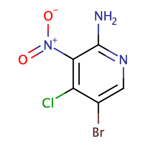 2-氨基-5-溴-4-氯-3-硝基吡啶,5-Bromo-4-chloro-3-nitropyridin-2-amine