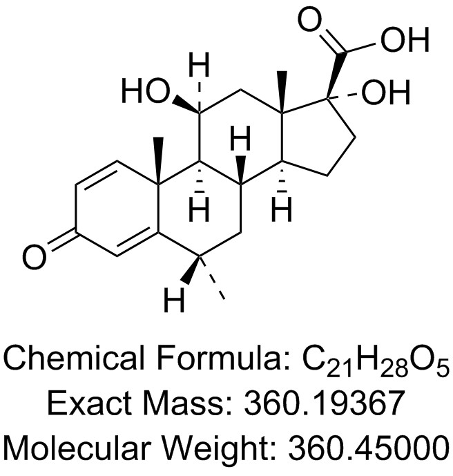 17-羥羧基甲潑尼龍,Methylprednisolone Acetate