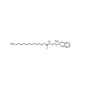 benzyl-dimethyl-[3-(tetradecanoylamino)propyl]azanium;chloride