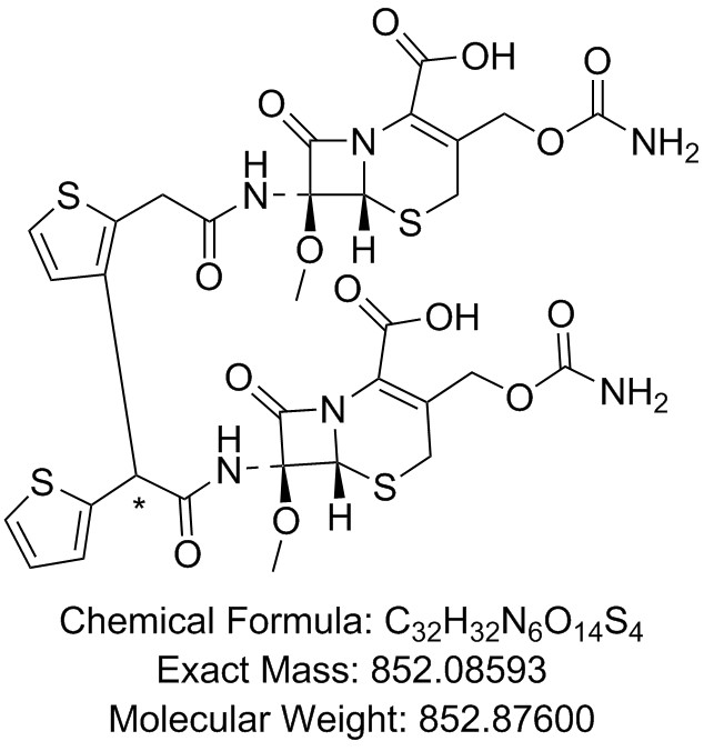 頭孢西丁二聚體,Cefoxitin Dimer