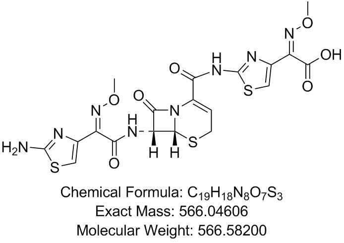 头孢唑肟聚合物C,Ceftizoxime Dimer C