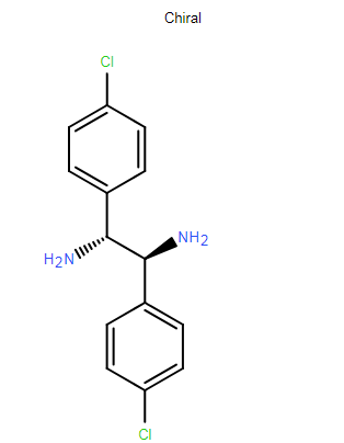 1,2-双(4-氯苯)乙基-1,2-二胺,(1R,2S)-rel-1,2-Bis(4-chlorophenyl)ethane-1,2-diamine