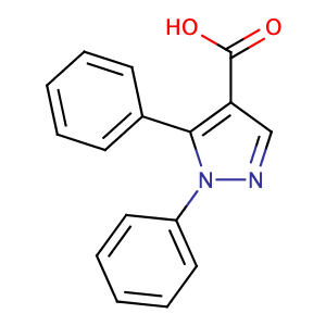1,5-二苯基-1H-吡唑-4-甲酸,1, 5-Diphenyl-1H-pyrazole-4-carboxylic acid