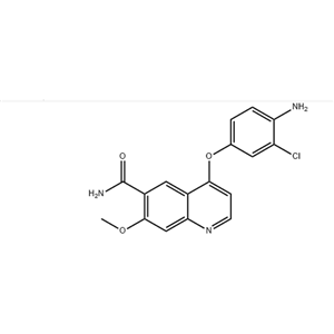 4-（4-氨基-3-氯苯氧基）-7-甲氧基喹啉-6-羧酸