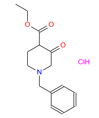 N-芐基-3-氧代哌啶-4-羧酸乙酯鹽酸鹽,Ethyl N-benzyl-3-oxo-4-piperidine-carboxylate hydrochloride