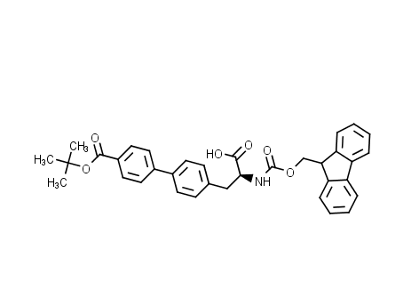 (2S)-3-{4'-[(tert-butoxy)carbonyl]-[1,1'-biphenyl]-4-yl}-2-({[(9H-fluoren-9-yl)methoxy]carbonyl}amino)propanoic acid