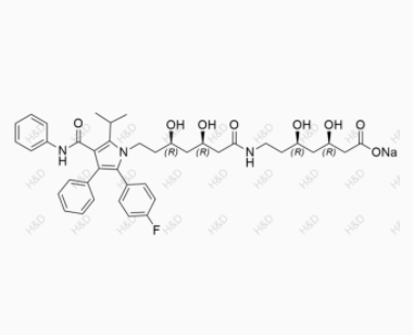 阿托伐他汀雜質(zhì)F(鈉鹽),Atorvastatin Impurity F(Sodium salt)