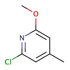 2-氯-6-甲氧基-4-甲基吡啶,2-Chloro-6-methoxy-4-methylpyridine