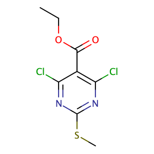 4,6-二氯-2-(甲基硫代)-5-嘧啶羧酸乙酯,4,6-Dichloro-2-(methylthio)-5-Pyrimidinecarboxylic acid ethyl ester