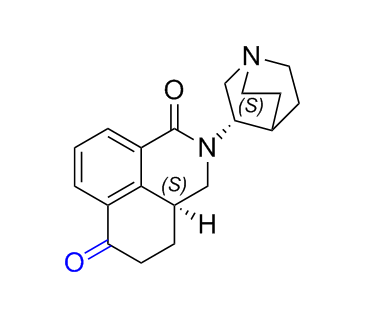 帕洛诺司琼杂质09,(S)-2-((S)-quinuclidin-3-yl)-3,3a,4,5-tetrahydro-1H-benzo[de]isoquinoline-1,6(2H)-dione