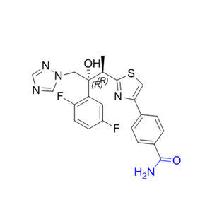 艾沙康唑鎓杂质10,4-(2-((2R,3R)-3-(2,5-difluorophenyl)-3-hydroxy-4-(1H-1,2,4-triazol-1-yl)butan-2-yl)thiazol-4-yl)benzamide