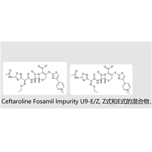 头孢罗膦杂质头孢洛林U9-ZE混合式,Ceftaroline Impurity U9