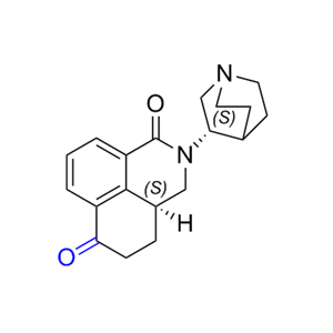 帕洛诺司琼杂质09,(S)-2-((S)-quinuclidin-3-yl)-3,3a,4,5-tetrahydro-1H-benzo[de]isoquinoline-1,6(2H)-dione